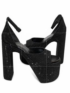 Balenciaga Crystal Sandals